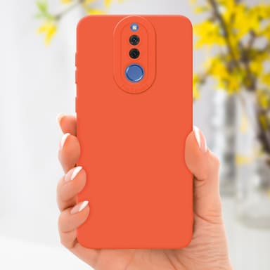 Huawei MATE 10 LITE Skal Fodral Case (Orange)