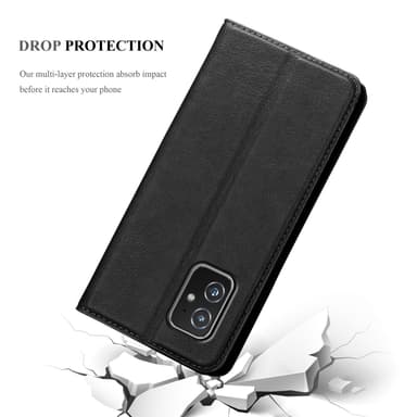 Asus ZenFone 8 Skal Fodral Case (Svart)