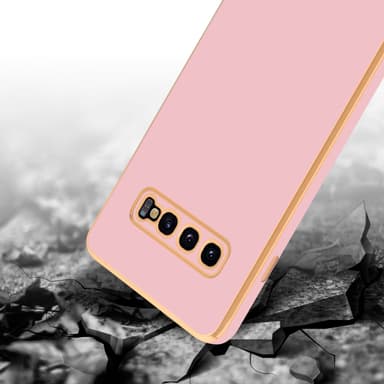 Samsung Galaxy S10 4G Skal Fodral Case (Rosa)