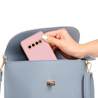 Samsung Galaxy S10 4G Skal Fodral Case (Rosa)