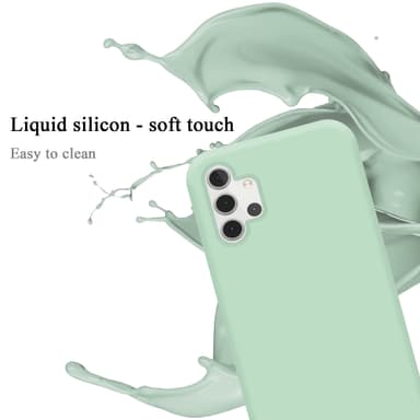 Samsung Galaxy A32 5G Skal Fodral Case (Grön)