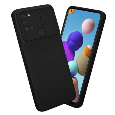 Skal Samsung Galaxy A21s Fodral Case (Svart)