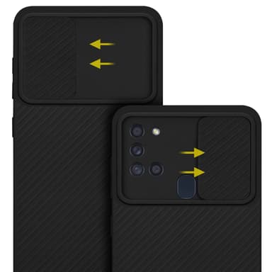 Skal Samsung Galaxy A21s Fodral Case (Svart)