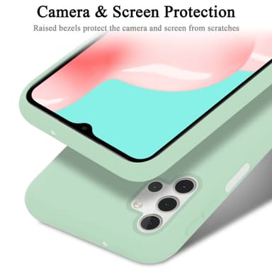 Samsung Galaxy A32 5G Skal Fodral Case (Grön)