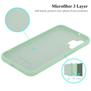 Samsung Galaxy A32 5G Skal Fodral Case (Grön)