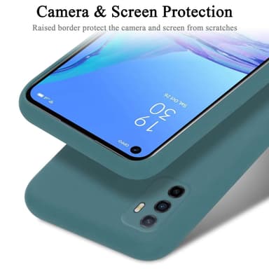 Oppo A53 Skal Fodral Case (Grön)