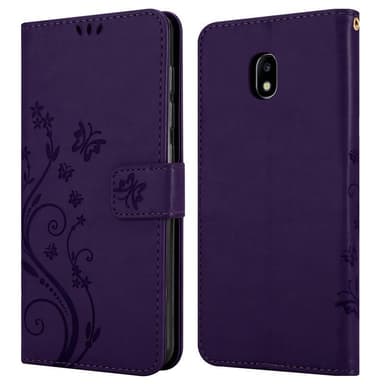 Samsung Galaxy J3 2017 Plånboksfodral Skal (Lila)