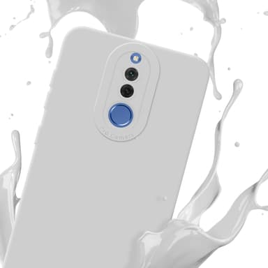 Huawei MATE 10 LITE Skal Fodral Case (Vit)