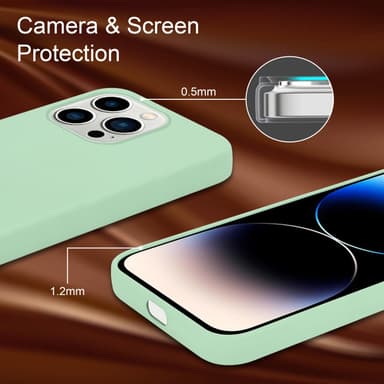 iPhone 14 PRO MAX Skal Fodral Case (Grön)