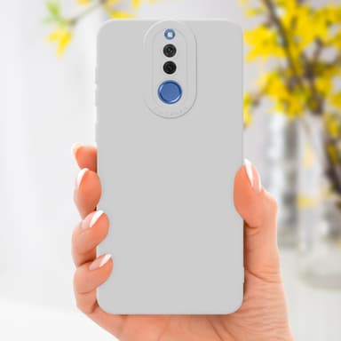 Huawei MATE 10 LITE Skal Fodral Case (Vit)