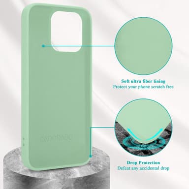 iPhone 14 PRO MAX Skal Fodral Case (Grön)