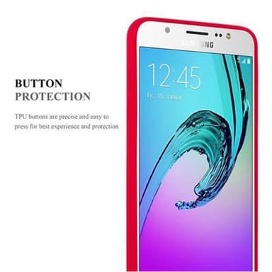 Skal Samsung Galaxy J7 2016 Fodral Case (Röd)