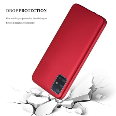 Skal Samsung Galaxy A51 4G / M40s Fodral Case (Röd)