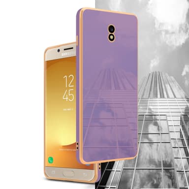 Samsung Galaxy J7 2017 Skal Fodral Case (Lila)