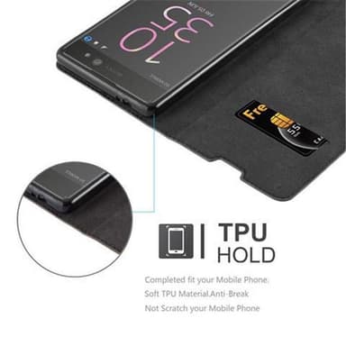 Sony Xperia XA ULTRA Skal Fodral Case (Svart)