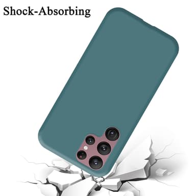 Samsung Galaxy S22 ULTRA Skal Fodral Case (Grön)