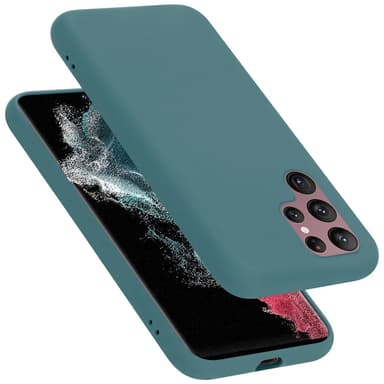 Samsung Galaxy S22 ULTRA Skal Fodral Case (Grön)