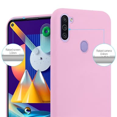 Skal Samsung Galaxy A11 / M11 Fodral Case (Rosa)