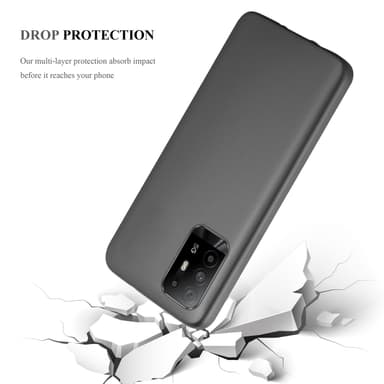 Skal Oppo A94 5G Fodral Case (Grå)