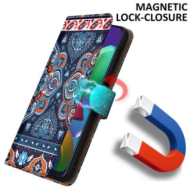 Samsung Galaxy M31 Plånboksfodral Skal (Blå)
