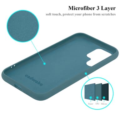 Samsung Galaxy S22 ULTRA Skal Fodral Case (Grön)