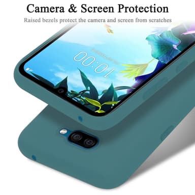 LG K40S Skal Fodral Case (Grön)
