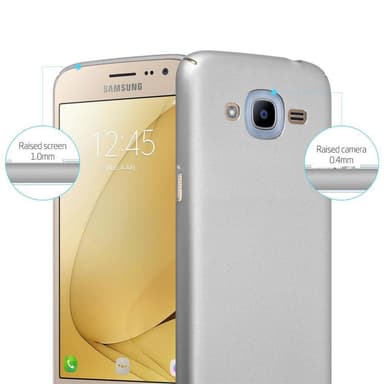Samsung Galaxy J2 2016 Skal Fodral Case (Silver)