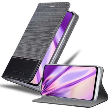 OnePlus 6T Plånboksfodral Skal (Grå)