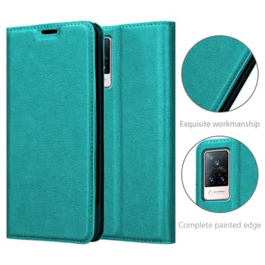 Vivo V21 4G / 5G Skal Fodral Case (Turkos)