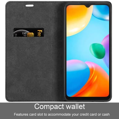 Xiaomi RedMi 10C / POCO C40 Skal Fodral Case (Svart)