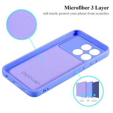 Xiaomi Poco F6 Pro Skal Fodral Case (Violett)