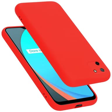 Realme C11 2020 Skal Fodral Case (Röd)