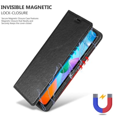 Xiaomi RedMi 10C / POCO C40 Skal Fodral Case (Svart)