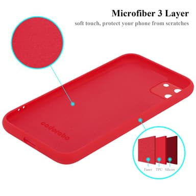 Realme C11 2020 Skal Fodral Case (Röd)