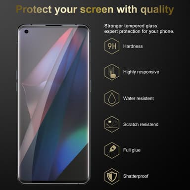 Oppo FIND X3 PRO Skyddsglas Skyddsfilm Skärmskydd