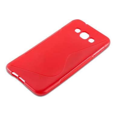 Samsung Galaxy A8 2015 Skal Fodral Case (Röd)