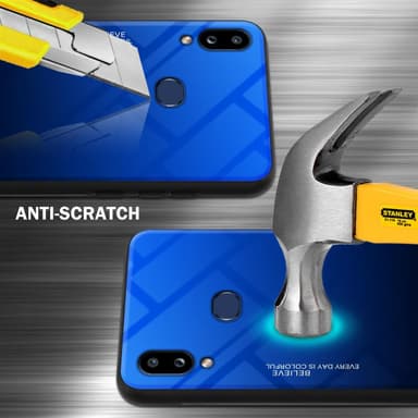 Samsung Galaxy A10s / M01s Skal Fodral Case (Svart)