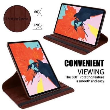 iPad PRO 2018 (12.9 tum) Skal Fodral Case (Brun)