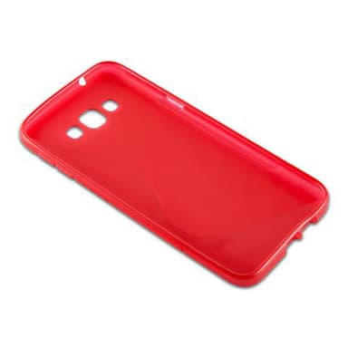 Samsung Galaxy A8 2015 Skal Fodral Case (Röd)