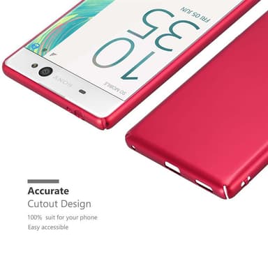 Sony Xperia XA ULTRA Skal Fodral Case (Röd)