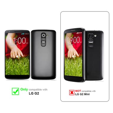 LG G2 Skal Fodral Case (Blå)