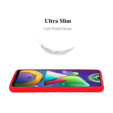 Skal Samsung Galaxy M31 Fodral Case (Röd)
