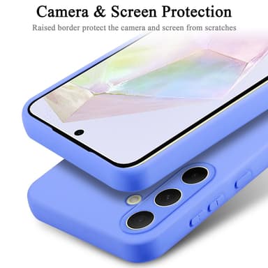 Samsung Galaxy A35 Skal Fodral Case (Lila)