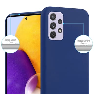 Skal Samsung Galaxy A73 5G Fodral Case (Blå)