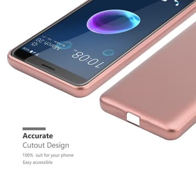 Skal HTC Desire 12 Fodral Case (Rosa)