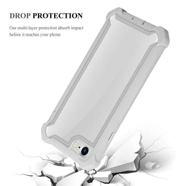 iPhone 7 / 7S / 8 / SE 2020 Skal Fodral Case (Grå)