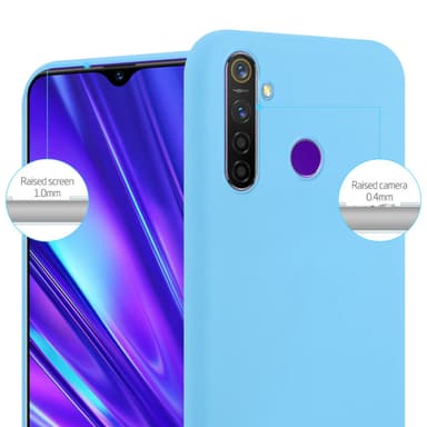 Skal Realme 5 / 5i / 6i / C3 Fodral Case (Blå)