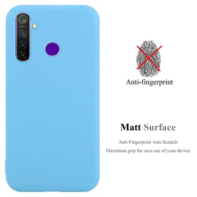 Skal Realme 5 / 5i / 6i / C3 Fodral Case (Blå)