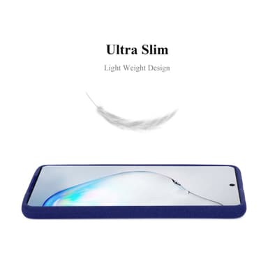 Skal Samsung Galaxy NOTE 10 PLUS Fodral Case (Blå)