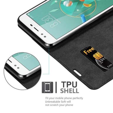 ZTE Nubia M2 LITE Skal Fodral Case (Svart)